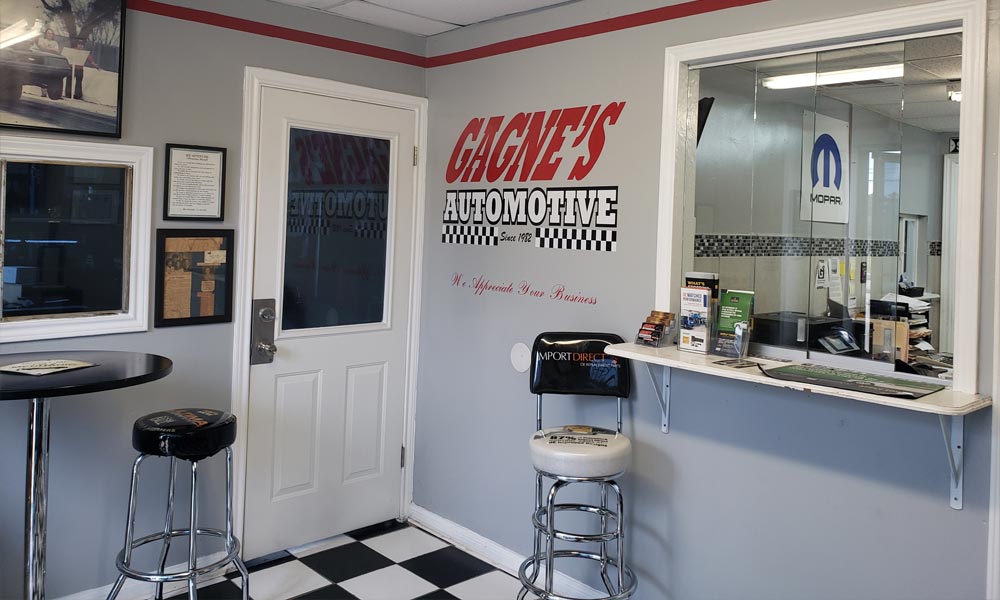 Inside Auto Repair Shop